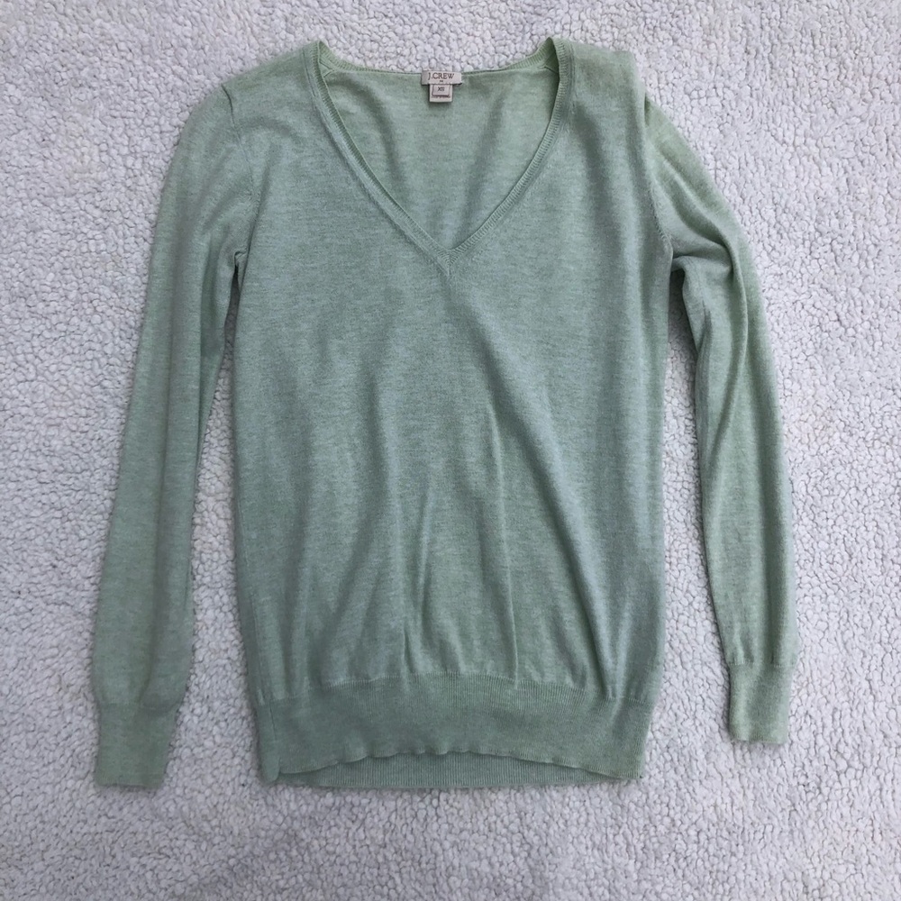 JCrew Mint Green Sweater